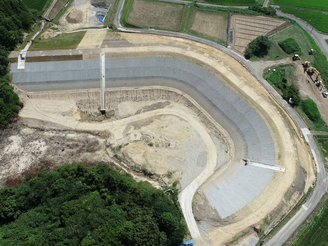 老ため下岡（５）第３号　下林岡地区　岡池改修（その１２）工事